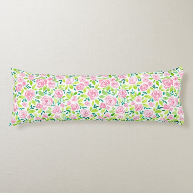 Rose garden body pillow (Front)