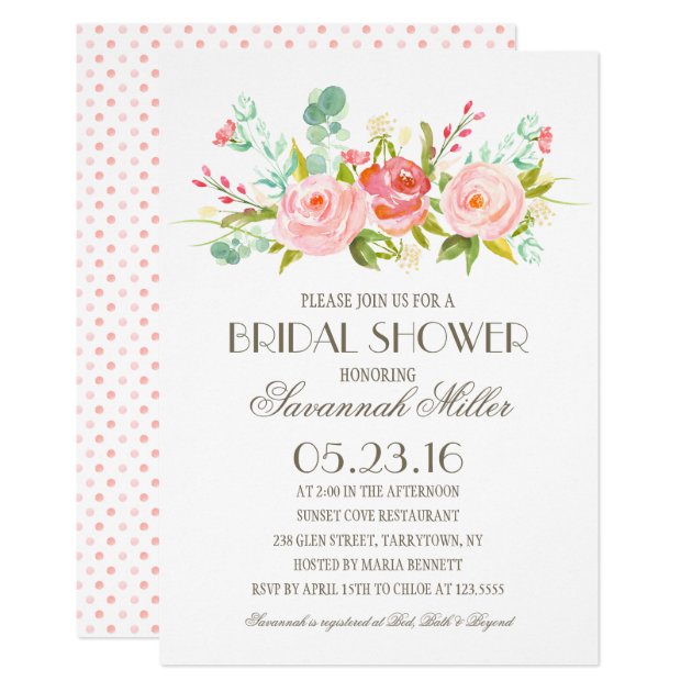 Rose Garden | Bridal Shower Invitation