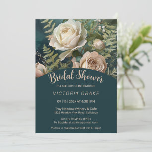 Rose Garden Bridal Shower Invitation