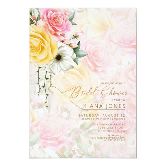 Rose Garden Bridal Shower Multi-Color ID764