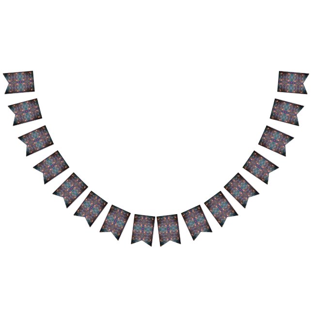 Rose garden  bunting flags (All)