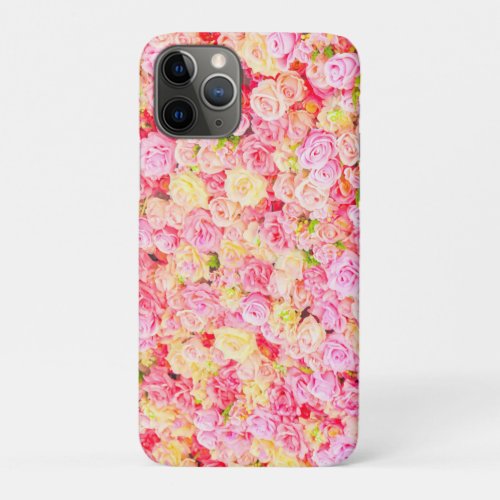 Rose garden iPhone 11 pro case