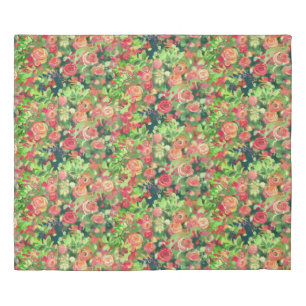 Rose garden duvet cover