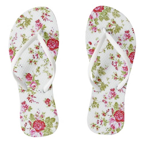 Rose Garden Flip Flops