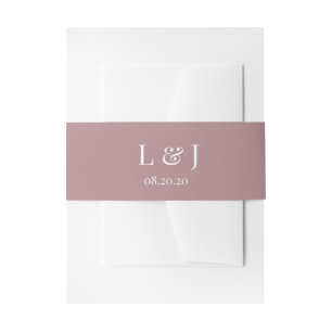 Rose Garden floral Wedding Belly Band
