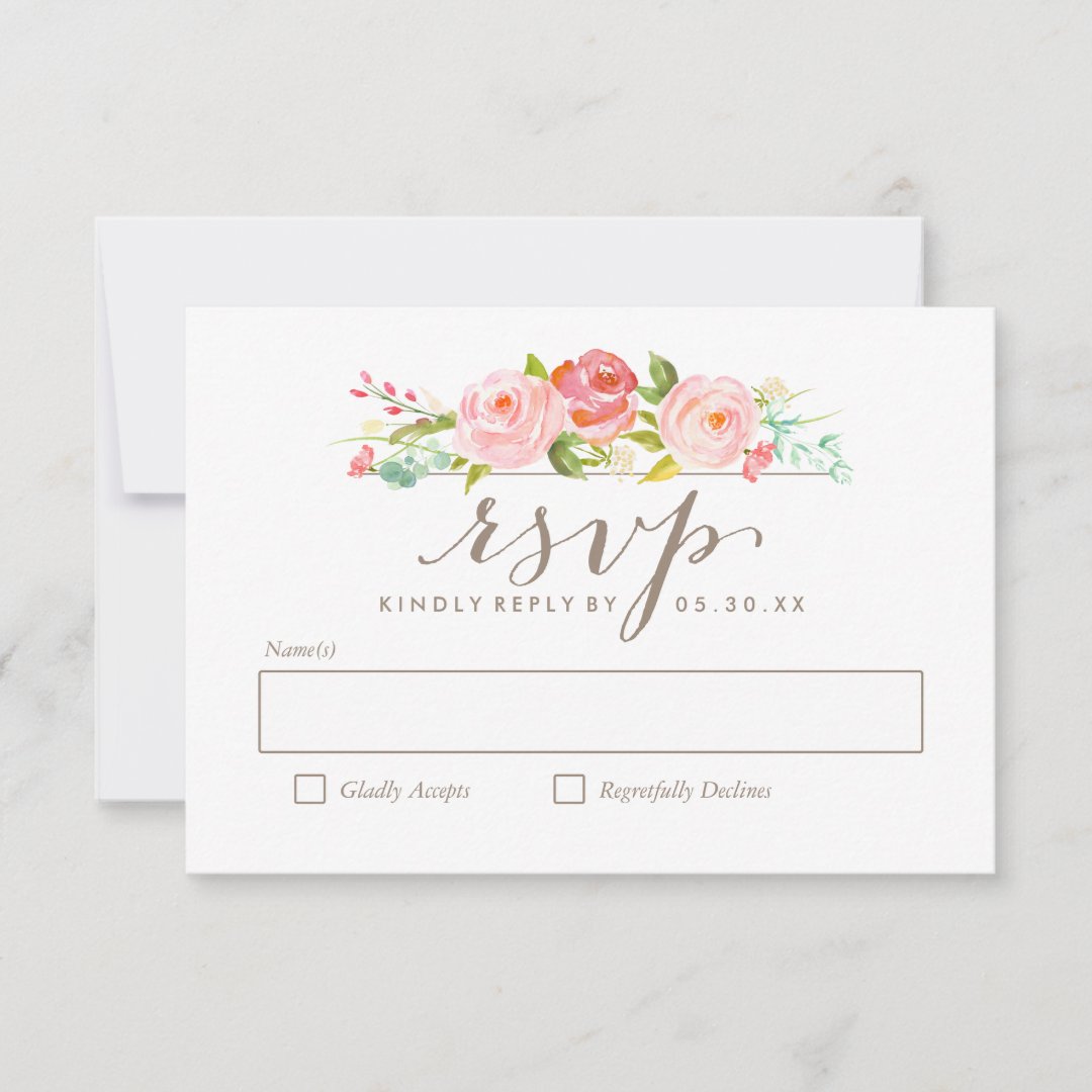 rsvp wedding cards free template