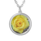 Yellow Rose Necklace | Zazzle.com
