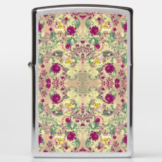 Rose Garden Fractal Zippo Lighter