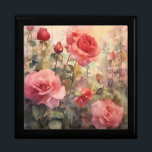 Rose Garden Gift Box<br><div class="desc">This is an AI image I created using Midjourney.</div>