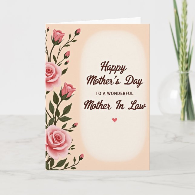 Rose Garden Greeting Card (Front)