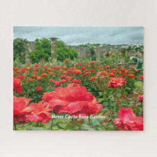 Rose Garden Hever Castle Kent Scenic Picture Jigsaw Puzzle