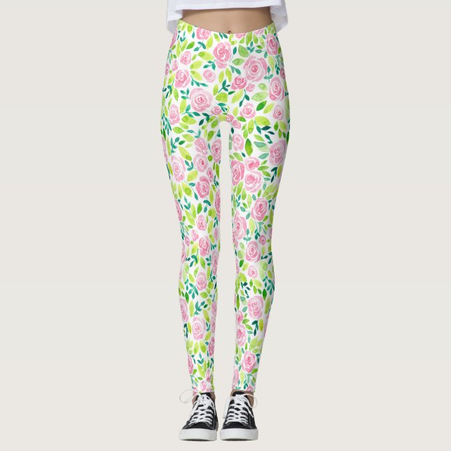 Rose garden leggings (Front)