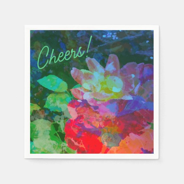  Rose Garden  Napkins (Front)