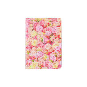 Rose garden passport holder