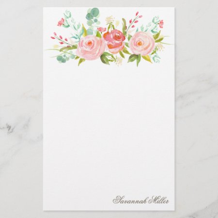 Rose Garden | Personalized Stationery