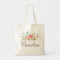 Rose Garden Personalized Tote