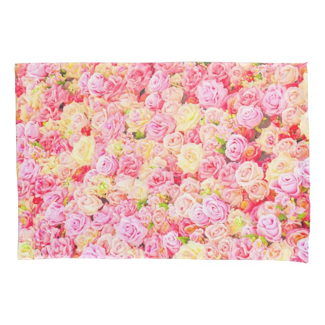 Rose garden pillow case (Front)