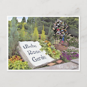 Rose Garden Postcard
