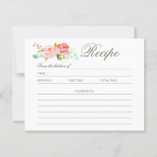 Rose Garden   Recipe Card