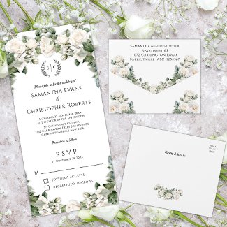 Rose Garden Romance Floral Wedding 