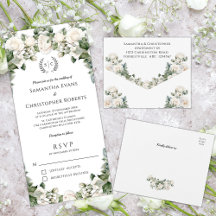 Rose Garden Romance Floral Wedding