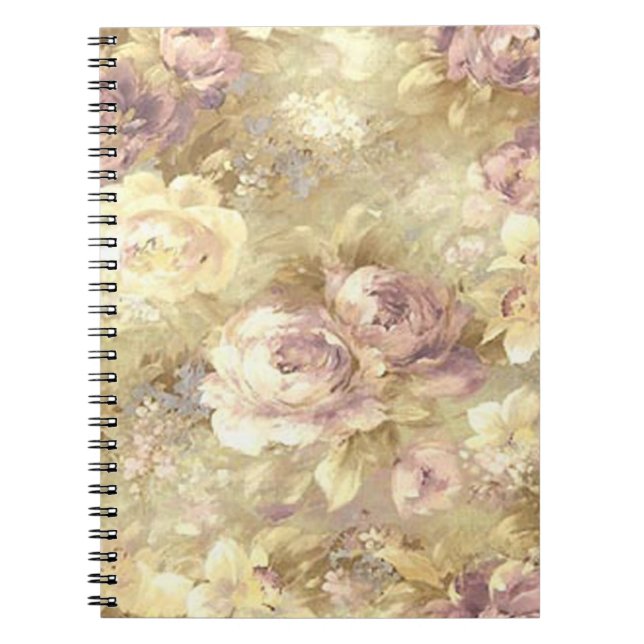 Rose Garden Spiral Notebook (Front)