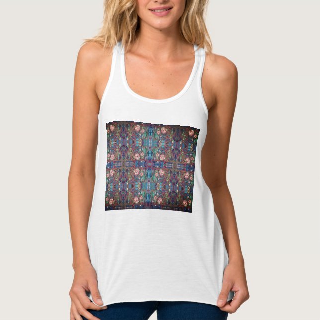 Rose garden tank top (Front)