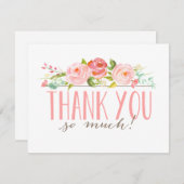 Rose Garden | Thank You Card (Front/Back)