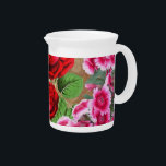 Rose Garden Vintage Pitcher<br><div class="desc">Pitcher</div>