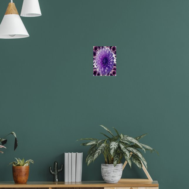 Rose Garden Wall Poster – Feminine Decor (Living Room 1)