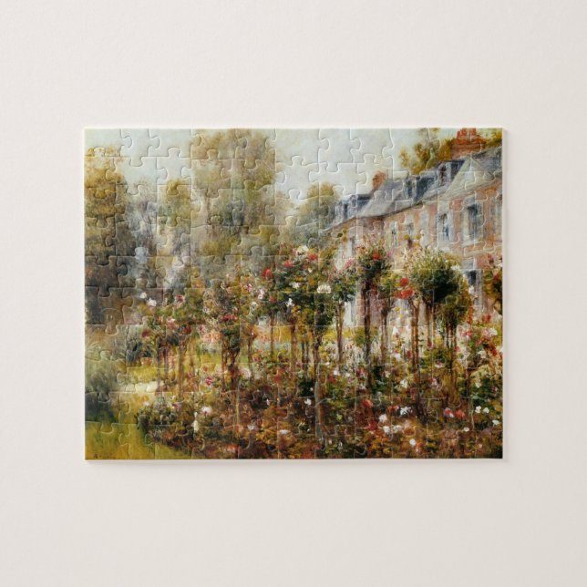 Rose Garden Wargemont by Renoir Jigsaw Puzzle (Horizontal)