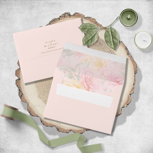 Rose Garden Wedding Multi_Color V2 ID764 Envelope