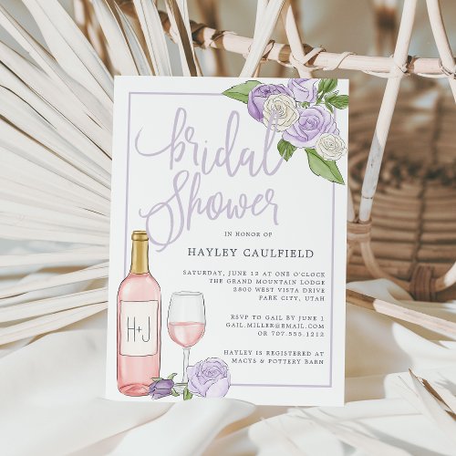 Rosé Garden | Bridal Shower Invitation