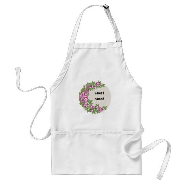 Rose  garland adult apron (Front)