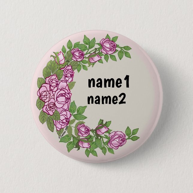 Rose  garland  button (Front)