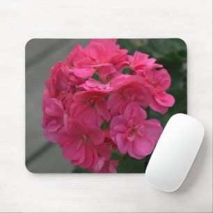 Rose Geranium Floral Mousepad
