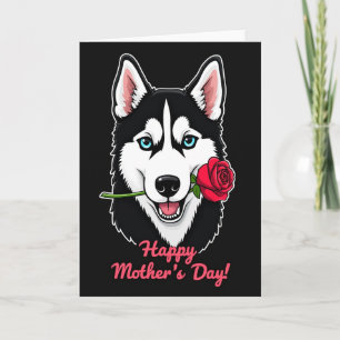 Rose Gift Mother Happy Day Card