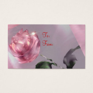 Rose Gift Tag