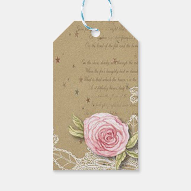 Rose Gift Tags (Front)