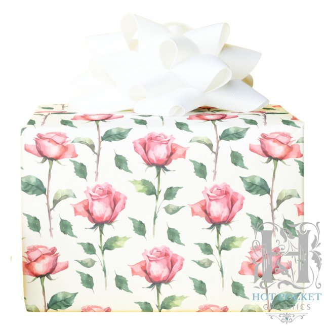 Rose Gift Wrapping Paper (Creator Uploaded)