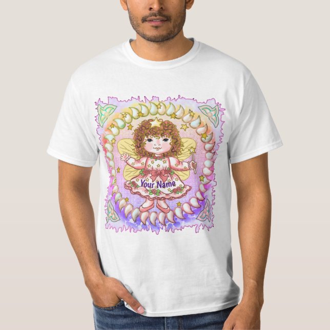 Rose Girl custom Fairy  t-shirt (Front)