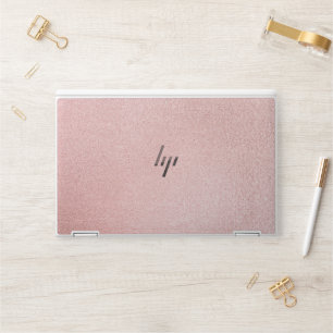 Rose glitter sparkle HP laptop skin