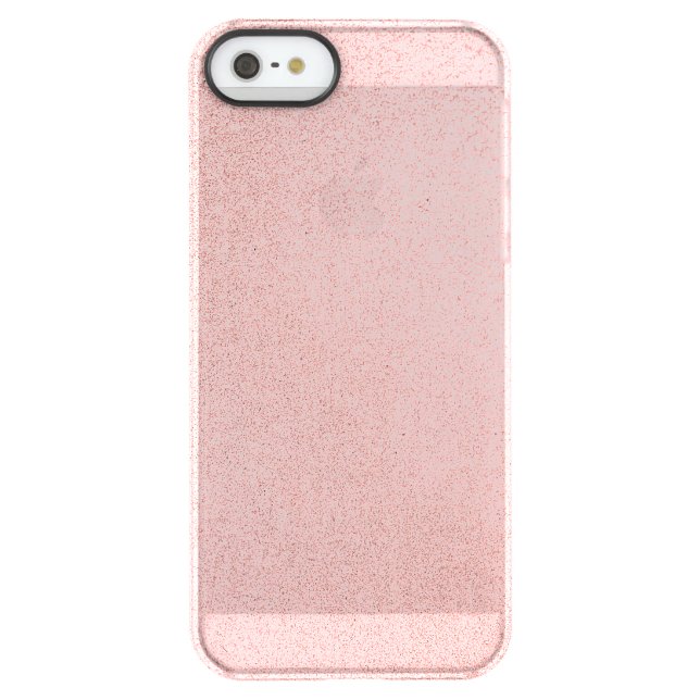 Rose glitter sparkle uncommon iPhone case (Back)