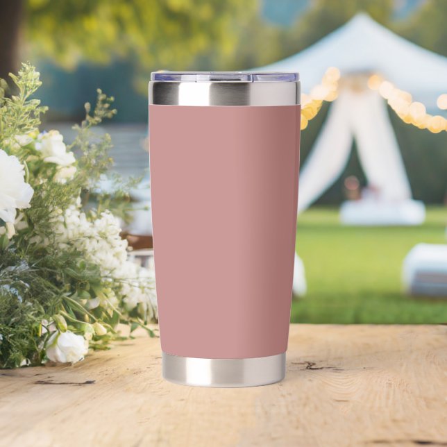 Rose Gold 20oz Stainless Steel Insulated Tumbler (Wedding (Rotated))