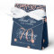 Rose Gold 70th Birthday Thank You Confetti Navy