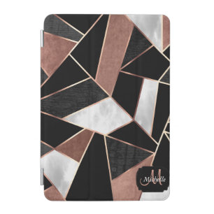 Rose Gold Abstract iPad Mini Cover