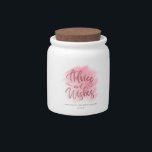 Rose Gold Advice and Wishes Jar for Bridal Shower<br><div class="desc">This Personalized Advice and Wishes jar will be great for a bridal shower. Can be personalized with the future bride's name and the date of the event.</div>