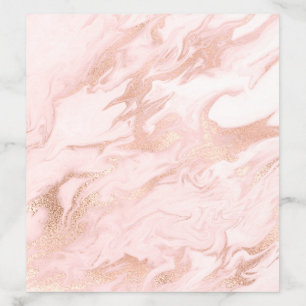 Rose Gold and Blush Envelope Liner