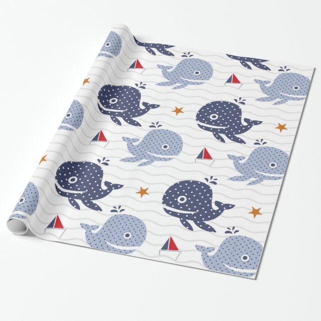 Rose-gold and gray faux marble texture wrapping paper (Unrolled)