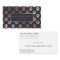 Rose Gold And Navy Paw Print Pattern | Pet Groomer